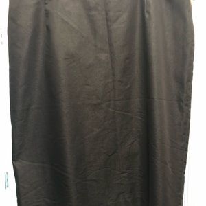Black pencil skirt